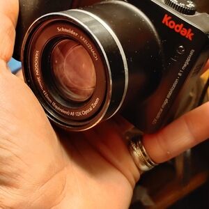 Kodak Black Digital Camera with 12x Zoom